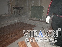 实验室楼板撞击声隔声测量